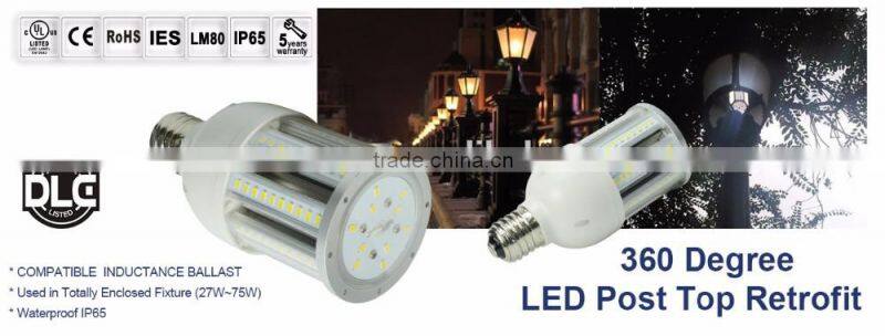 5 Years Warranty Outdoor IP65 277V 12W-75W UL E39 LED Corn Light Bulb