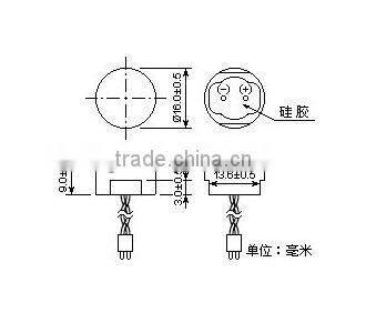 High quality waterproof ultrasonic sensor NU40B16TR-3