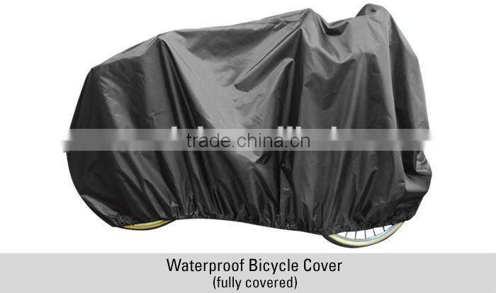 waterproof bike cover/bicycle cover/polyester bike cover/PEVA bike cover