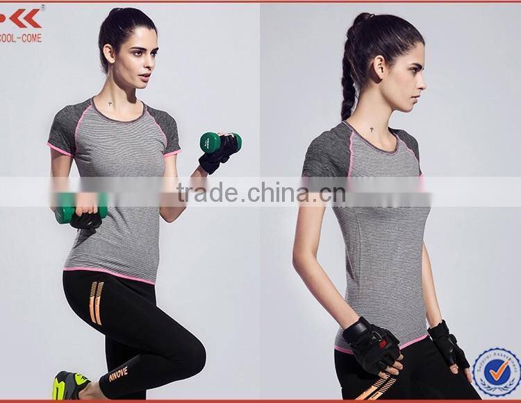 2016 basic color wholesale women running sports wear