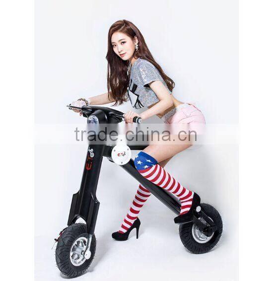 ET. China new product 20KG 50cc trike scooter, 2016 new pocket scooter 48V500W motor LED lights electric bicycle motor