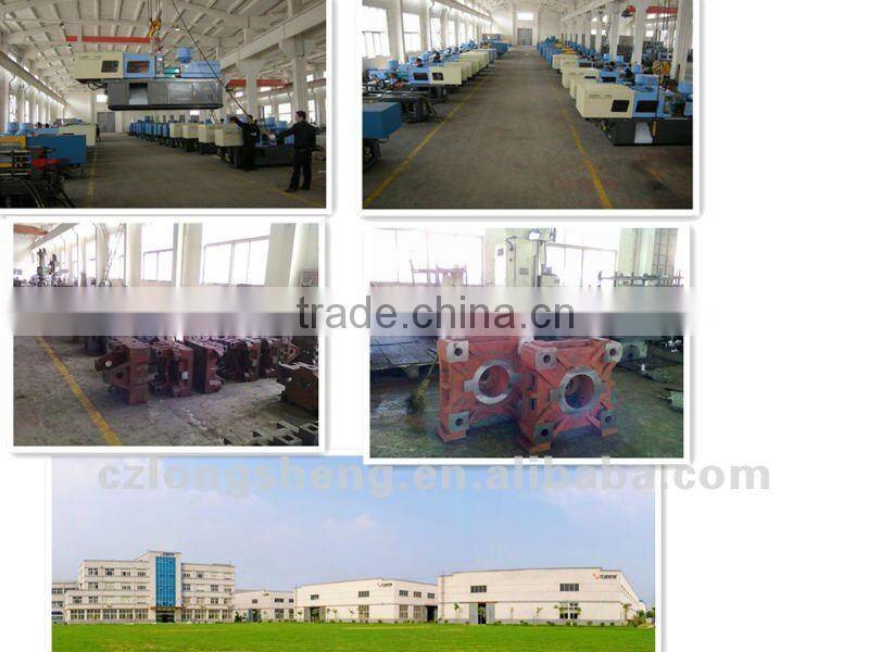 PET bottle injection moulding machine with servo motor