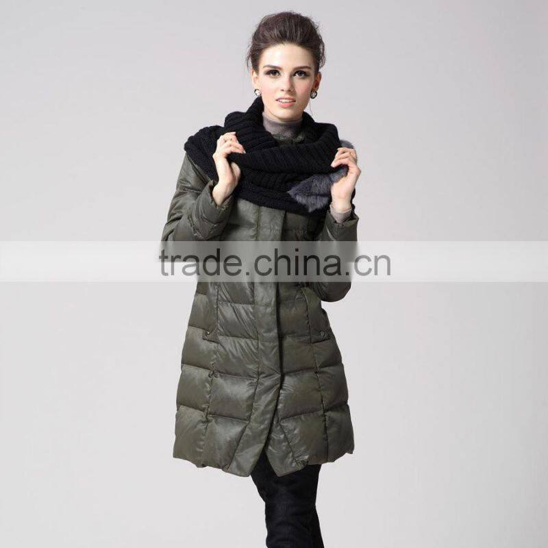 100%nylon grid coating fabric for winter cloth