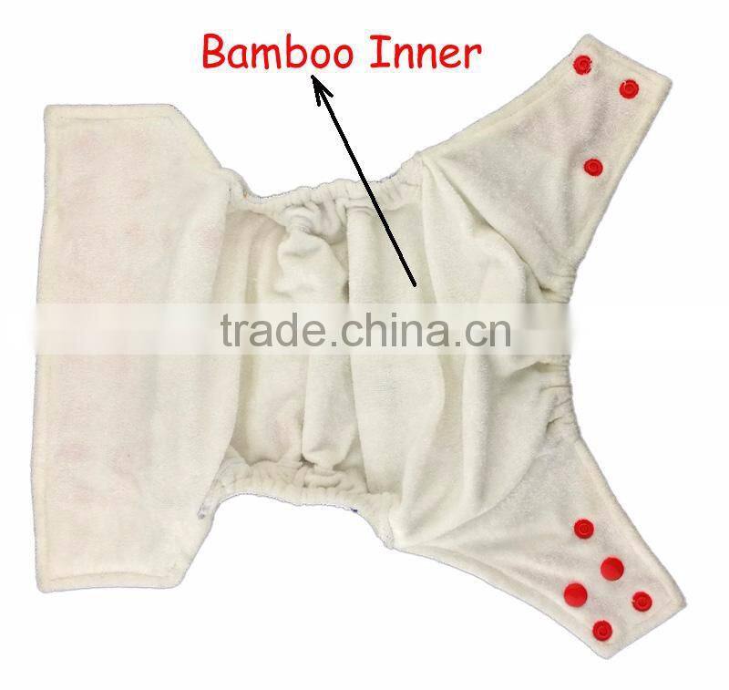 AnAnBaby Eco Baby diapers Square tabs nappy Bamboo inner diaper