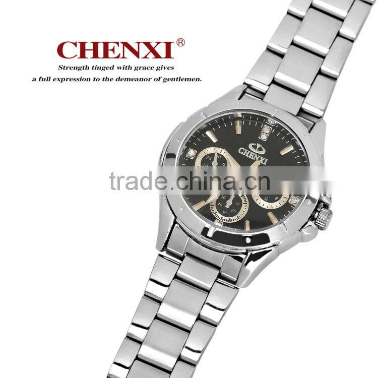 Guangzhou famous watch brand Curren similar stainless steel watch for OEM and wholesale 019AMS