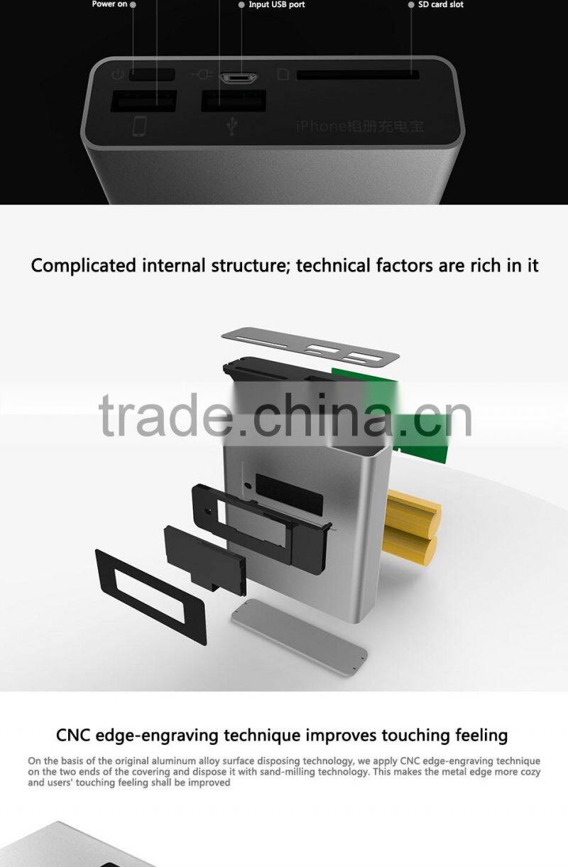 multifunction i flash drive with 2-usb port power charge