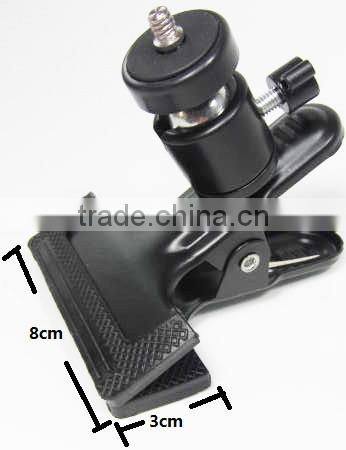 ET-SD01 Studio Multi-function Clamp with Tripod Head for Camera and Flash Tripod Attachment Camera Mount Clamp
