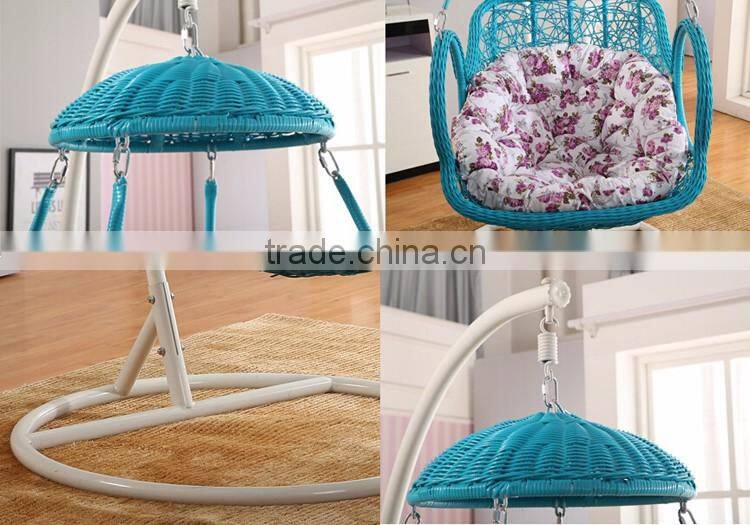 Cover Bird's Nest Hanging Baby Rattan Wicker Indoor Living Room Plastic Swing Chair