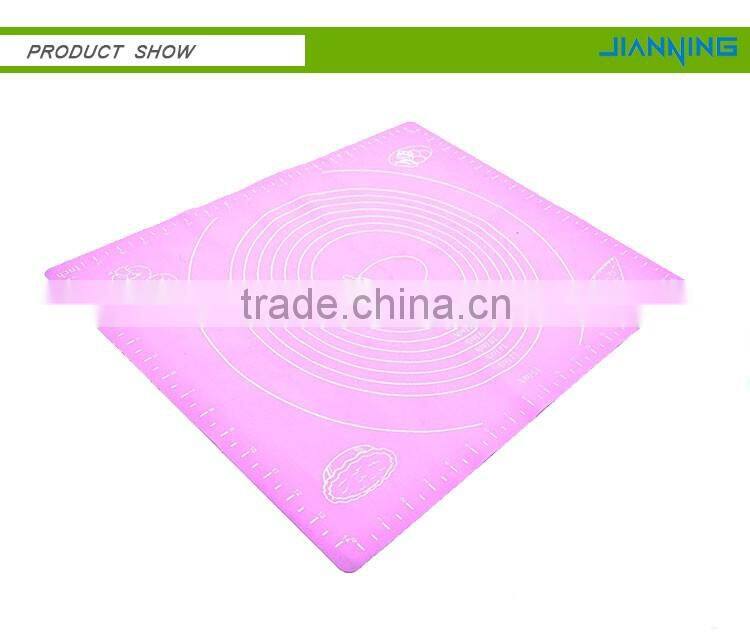 Silicone Work Rolling Baking Mat with Measurements