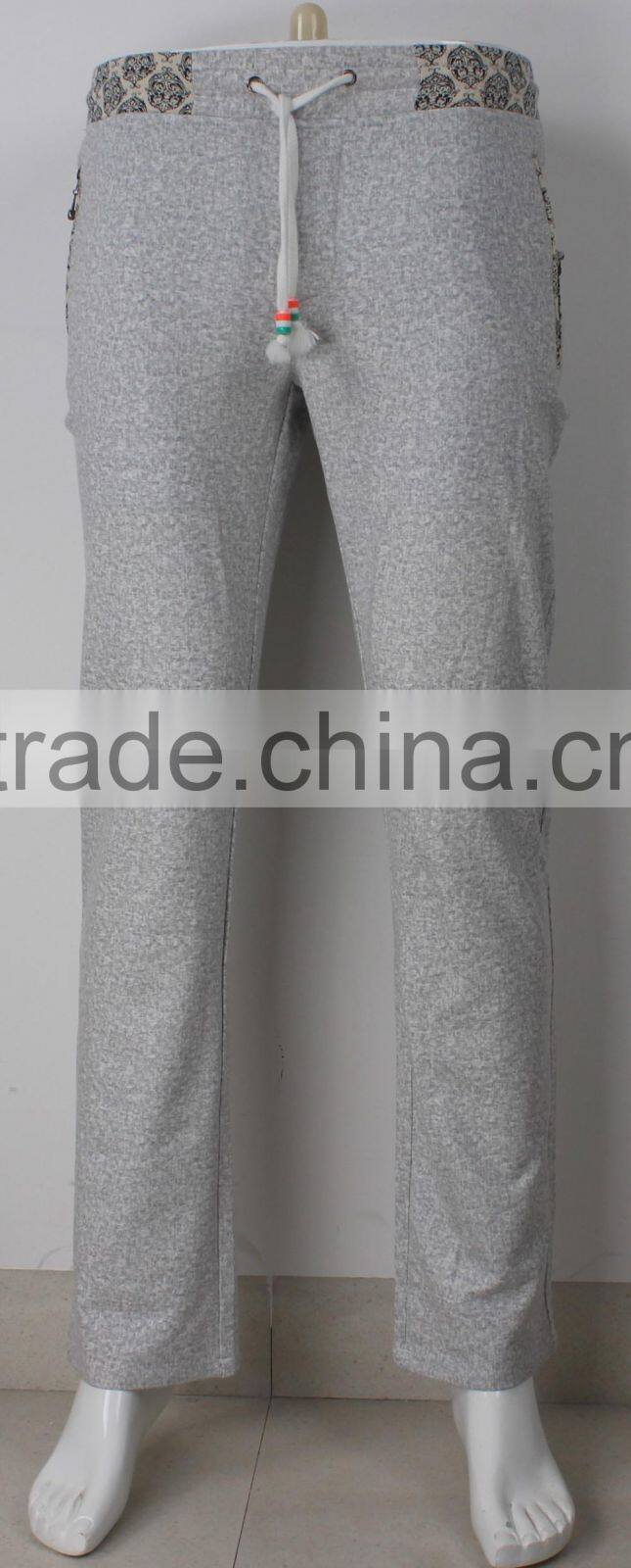 2016 Men's new design casual long pant and fashion long pant