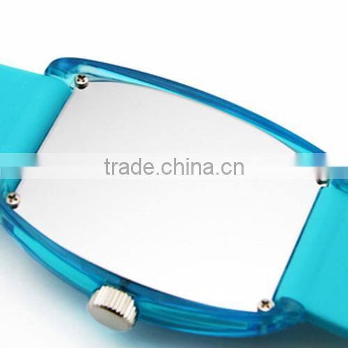 Personalized Top Quality Japanese Movement Watches silicone rubber watch