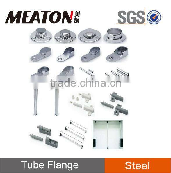 Metal Furniture Tube Flange for Cabinet