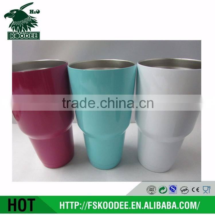 BPA FREE LFGB New design vacuum insulated 10oz stainless steel tumbler for beer