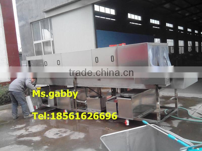 chicken cage washing machine /turnover crates washer/ turnover cages washing machine