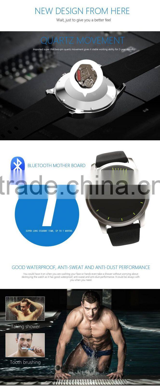 Smart sport watch with bluetooth V4.0 LTE waterproof function