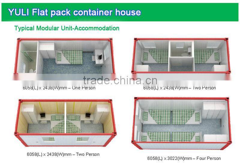 YULI BRAND Flat pack container house