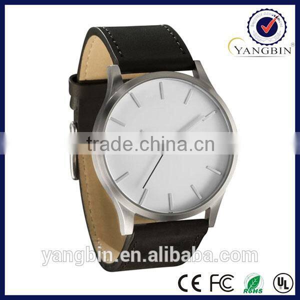 2015 hot sale watch men stainless fashion quartz watch men simple design