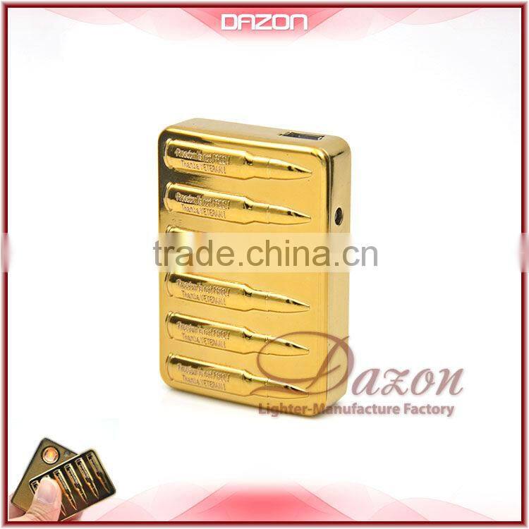 Bullet Square Rechargeable Battery USB Electric Lighter