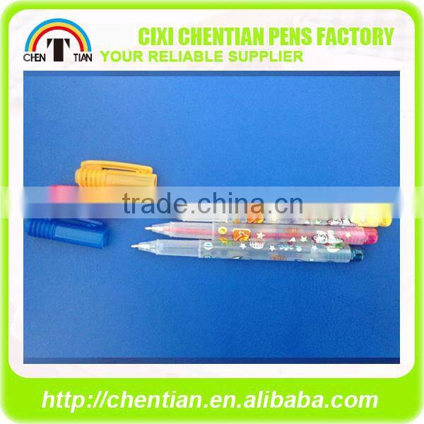 High Quality Multi-color F-908 Glitter Ink Gel Pen