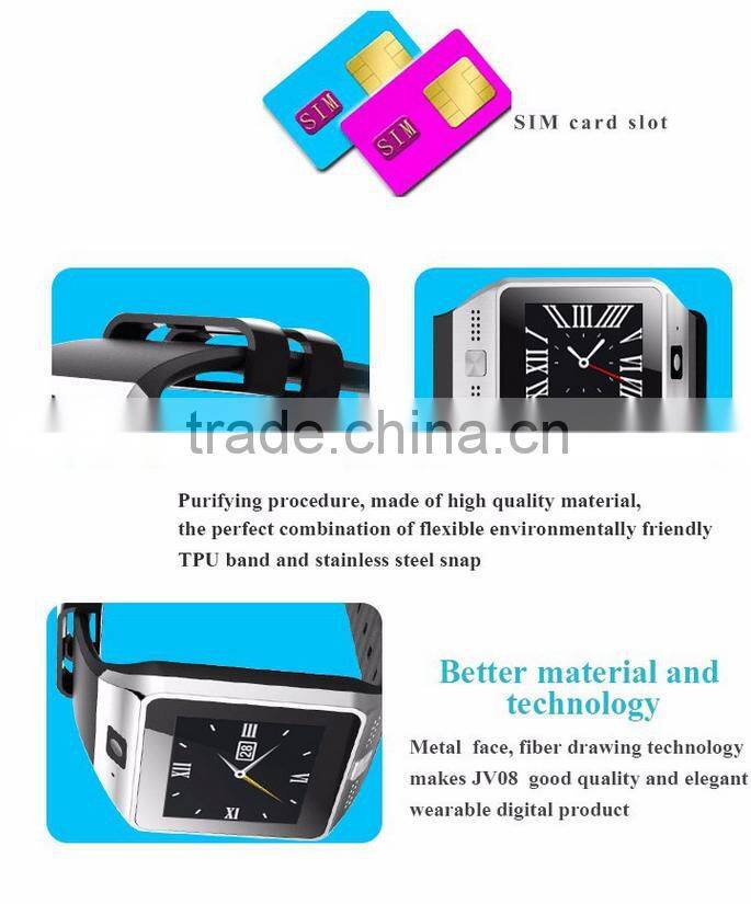 Bluetooth GV08S Smart Watch for ios and android Smartwatch GV08S