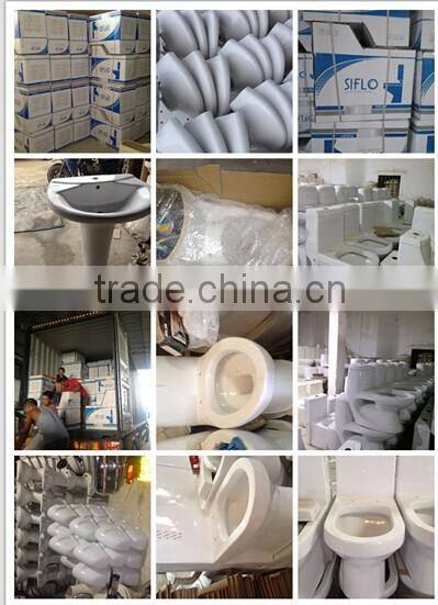 washdown two piece wc square big toilet bowl