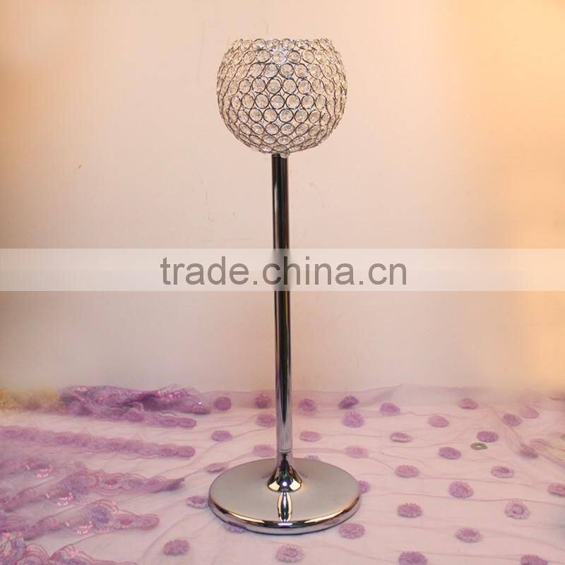 Tall Wedding Centerpieces with crystal with for wedding decorations(CAN-016)