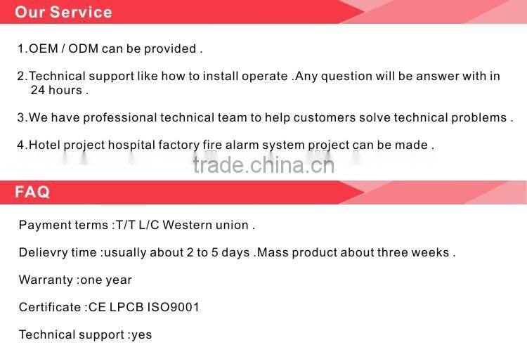 New arrival conventional fire alarm LED strobe light popular selling