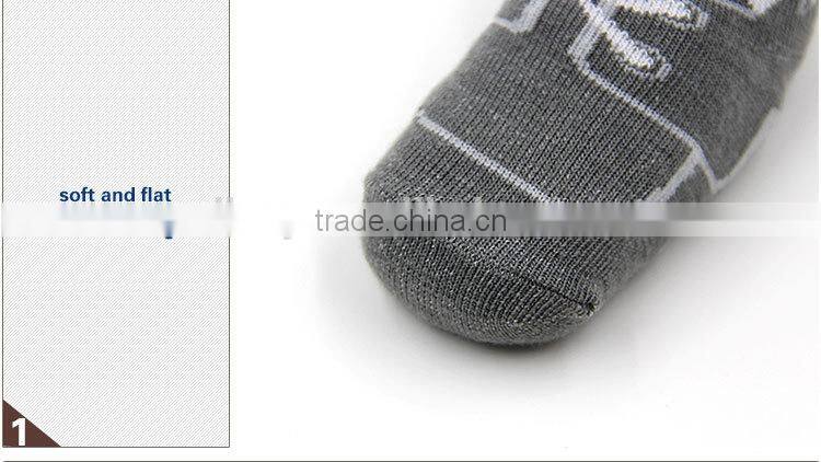 108N Shoe Pattern Design Top Quality Cotton Baby Socks