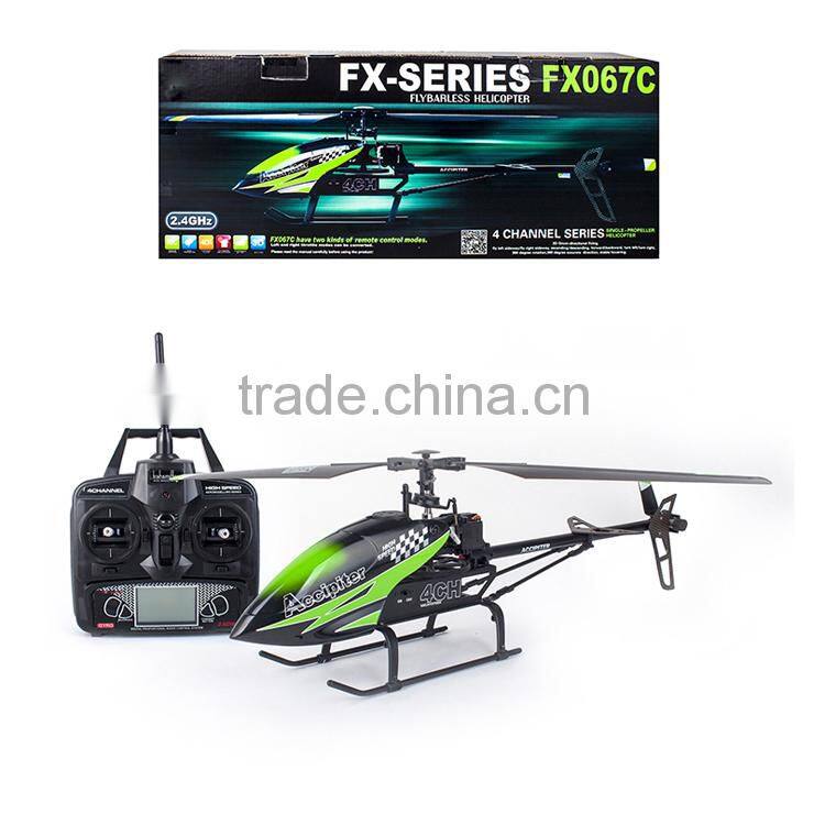 Flybarless 6-Axis-Gyro System 4CH RC Helicopter