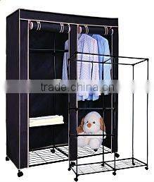 simple constructed stackable portable wardrobe/closet