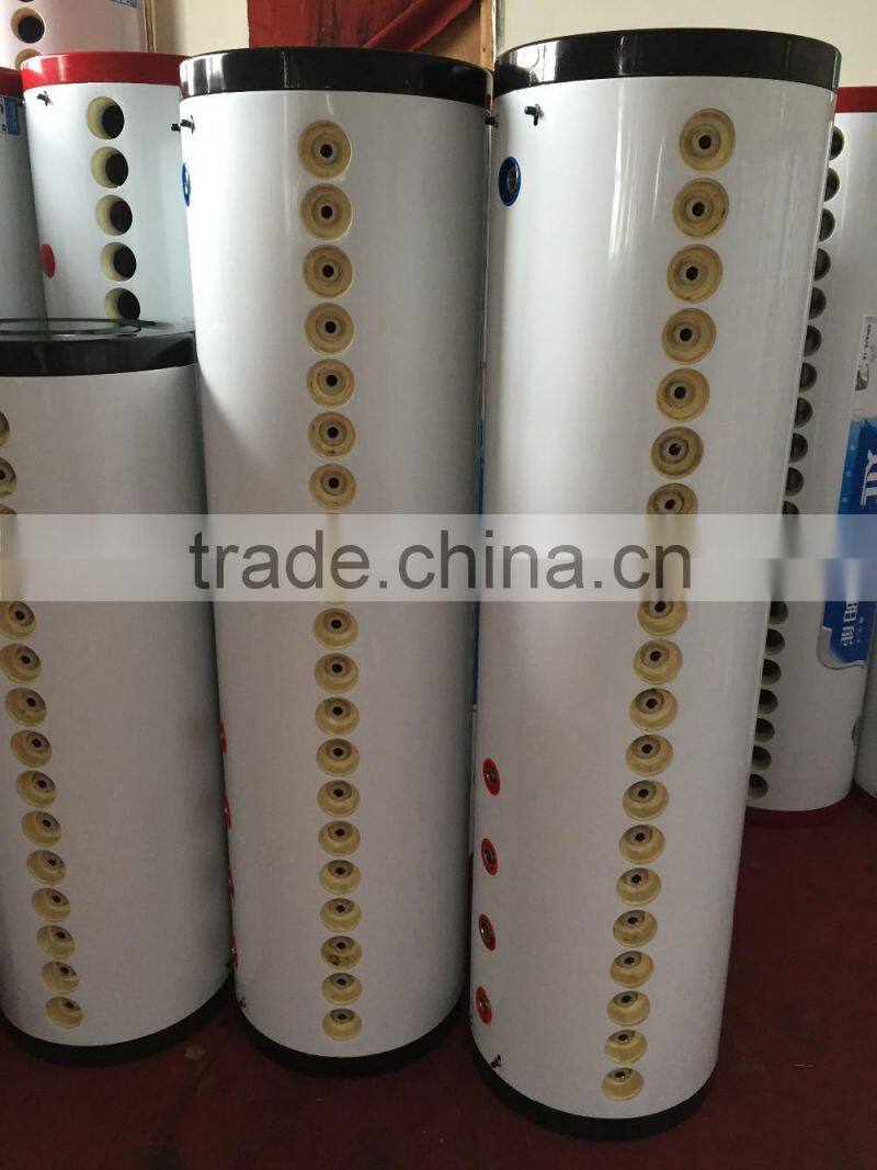 Flat panel solar water heater for home