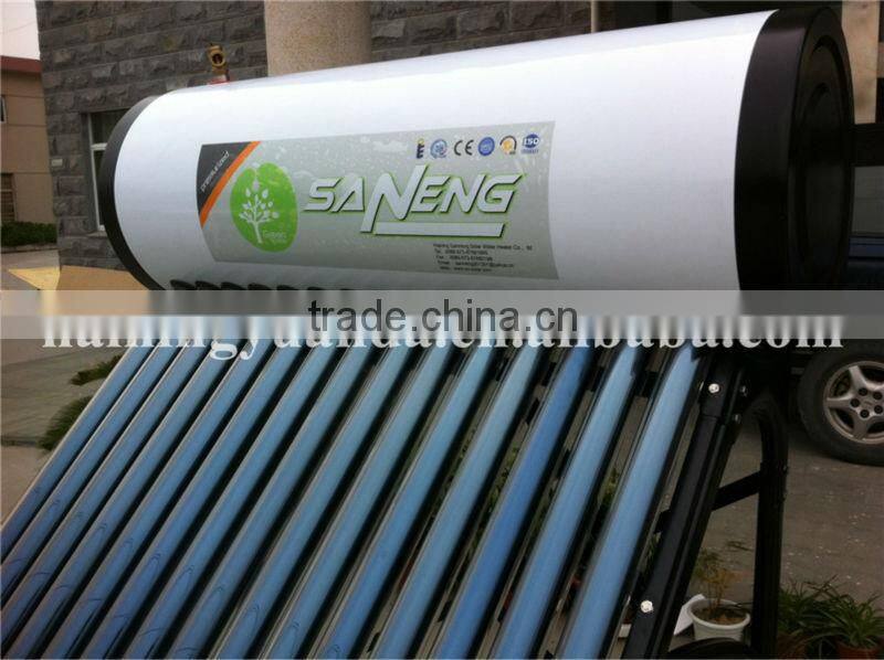 High Quality Pressurized vacuum tube solar water heater