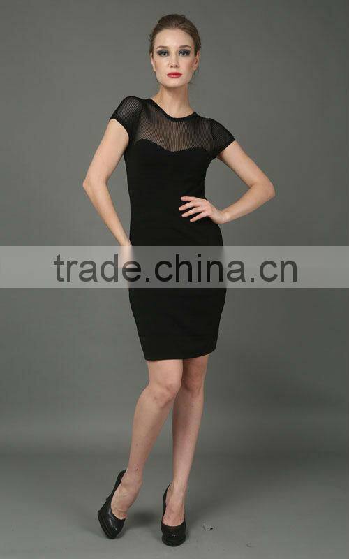 Black Mini Short Lace Sexy Club Dress
