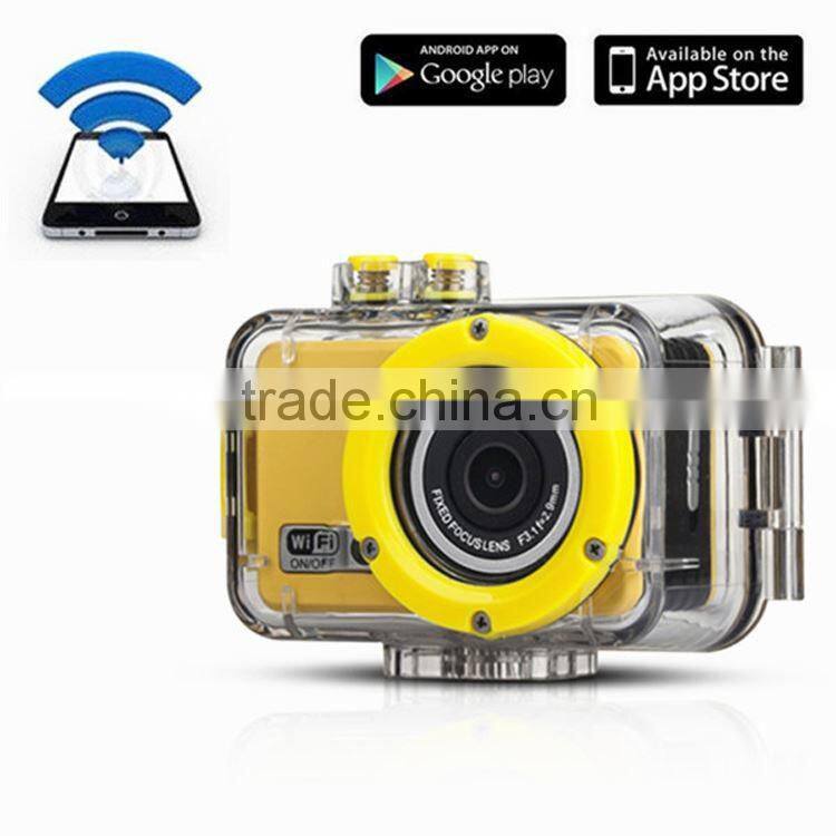 Factory Direct Sale full hd waterproof sport camera For better travel