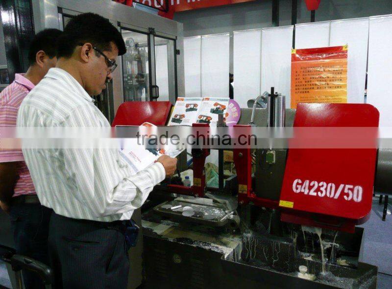 Gantry type (Planer type) heavy semi-auto metal cutting band sawing machine