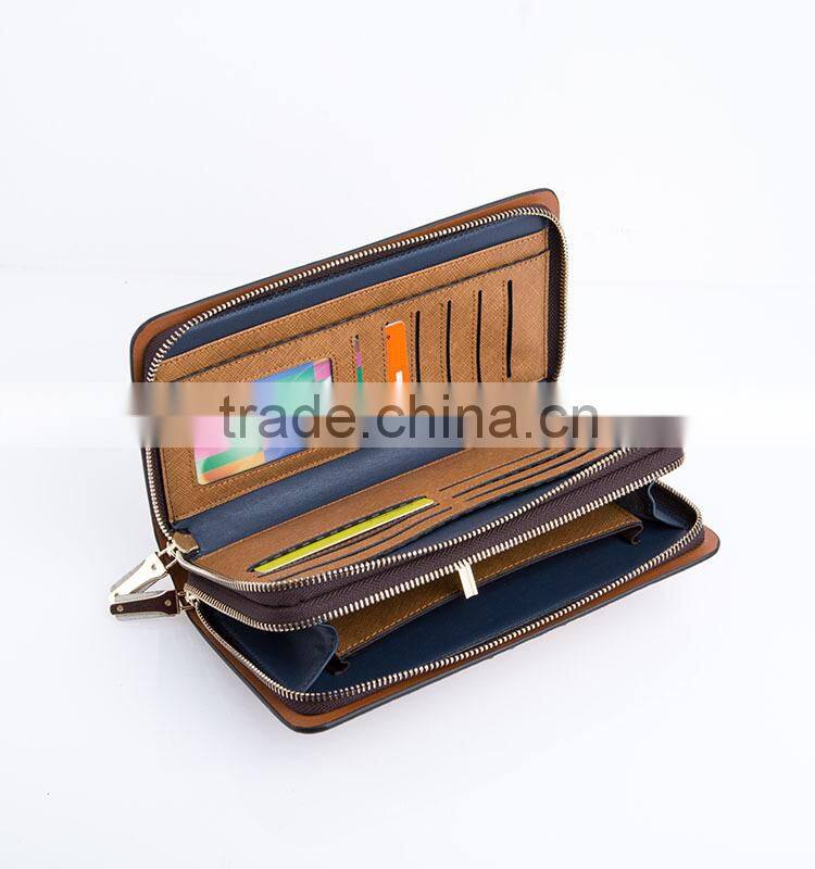 High quality mens genuine leather hot design purse