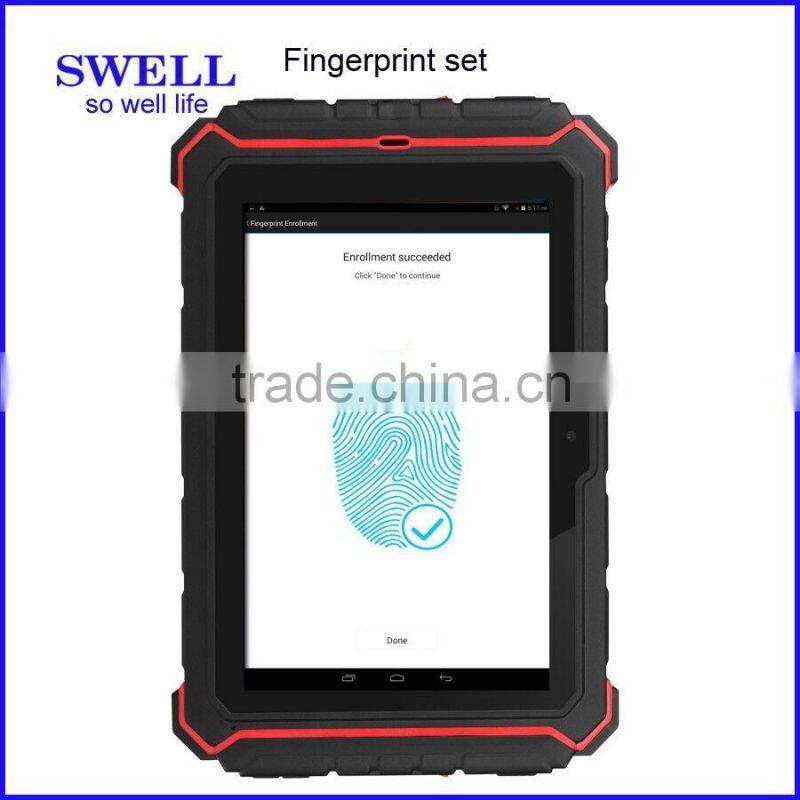 Rugged phablet 10 inch 4g Labour Management 1G+16G 8inch T82 waterproof tablet pc ip67 NXP547 NFC built in Fingerprint Reader