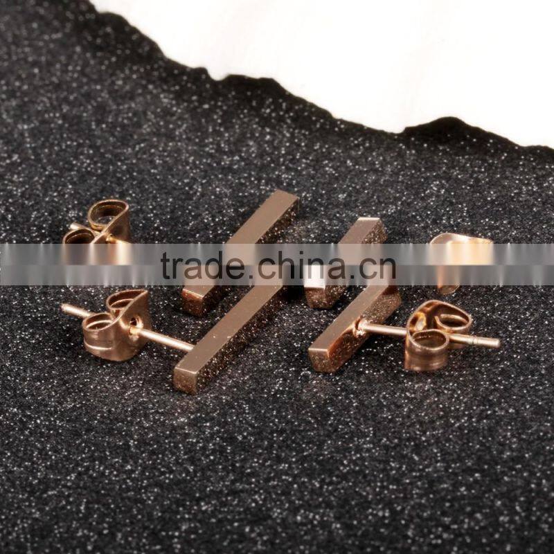 china jewelry wholesale latest products in market 18K gold fancy lady earring
