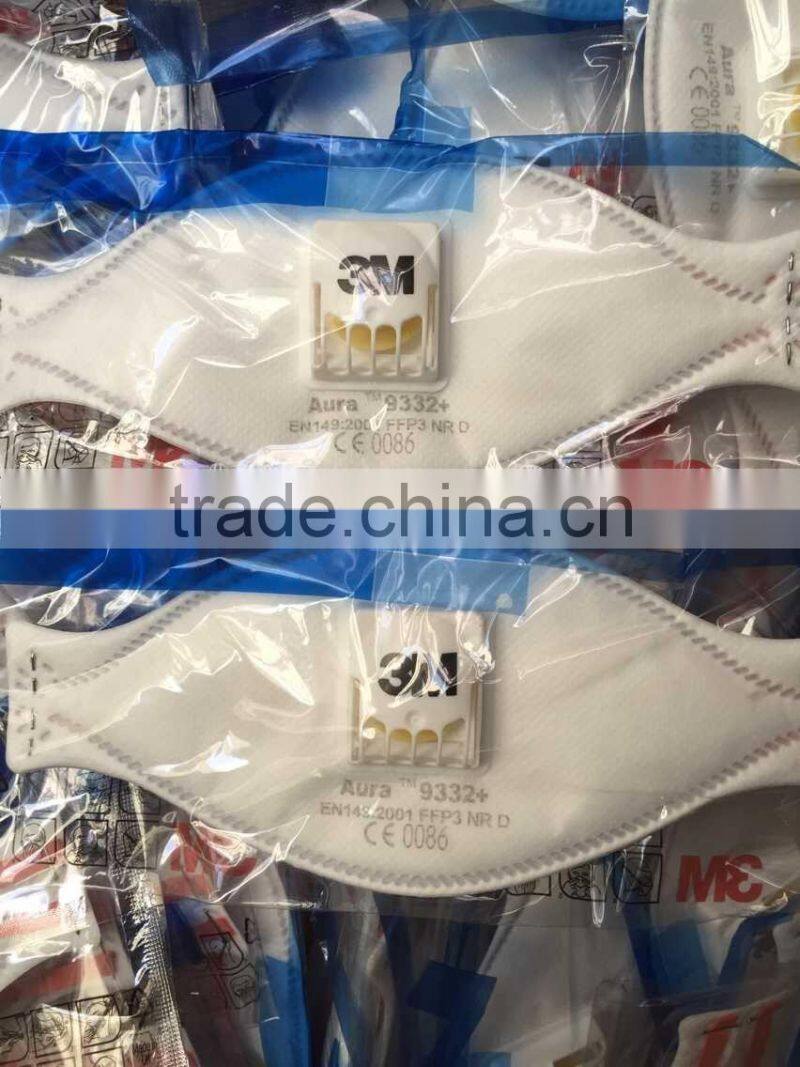 3m 9332 mask Flat-Fold Respirator mine respirator ffp3 3m dust masks 3m 9332 respirator mask