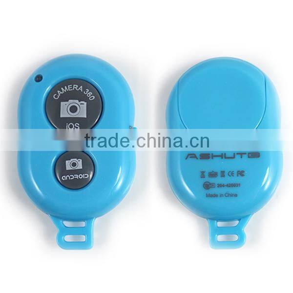 Remote shutter for mobile phone hot new products for 2015 bluetooth remote control self-timer