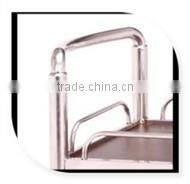 Pan distribution vehicle Luxury hotel wine liquor trolley service stainless steel liquor trolley for restaurant