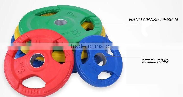Hot selling Weight lifting Bumper Competition barbell plate