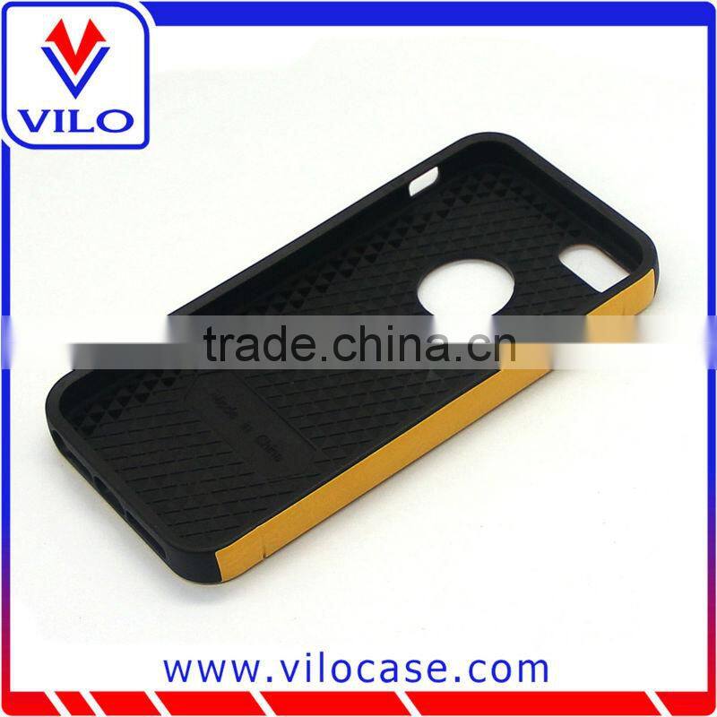 IMD TPU+PU shockproof leather mobile phone case for iPhone 5