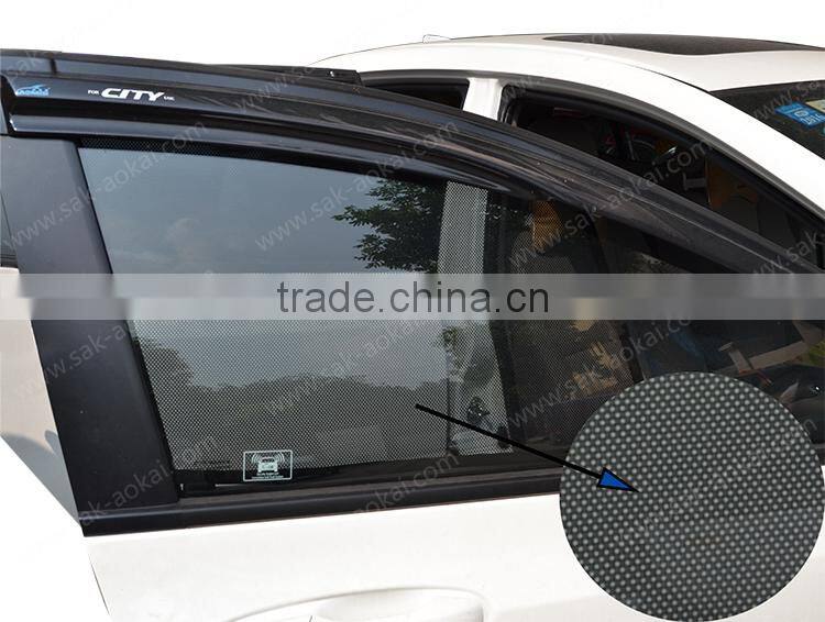 Front & Rear Car Window Shade, Retractable Car Sunshade, Car Magnetic Sunshade