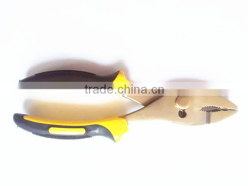 Non sparking spark-resistant slip joint pliers