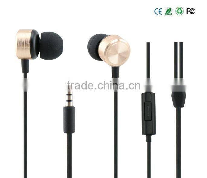 Matel In Earphone Mono Stereo Handfree mp3