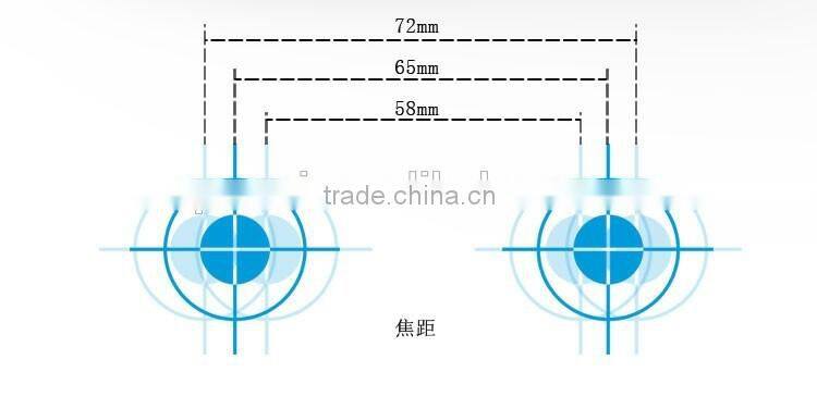 Plastic Version Focal and Pupil Distance Adjustment Google Cardboard 3D VR Virtual Reality Headset Video Movie Game Glasses