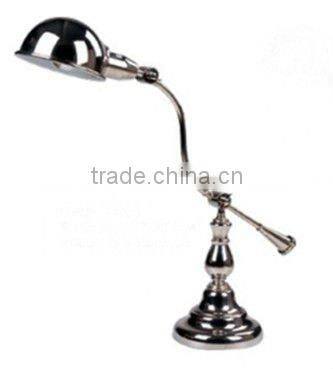 Chrome metal table lamp & New vintage desk lamp LGM632