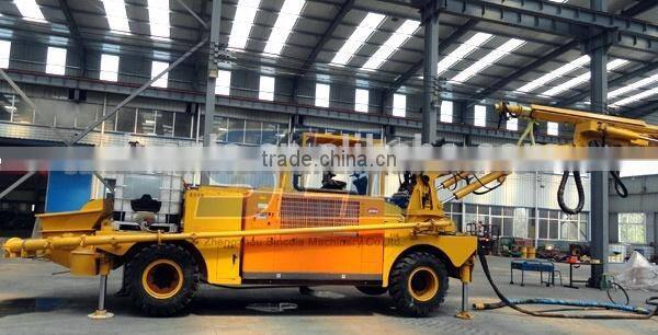 SKC30 tunnel construction concrete spray robot telescope arm shotcrete system