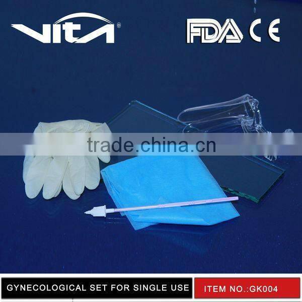 Disposable Gynecological Set for Single Use with EO Sterilized